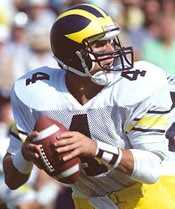 Michigan QB Jim Harbaugh